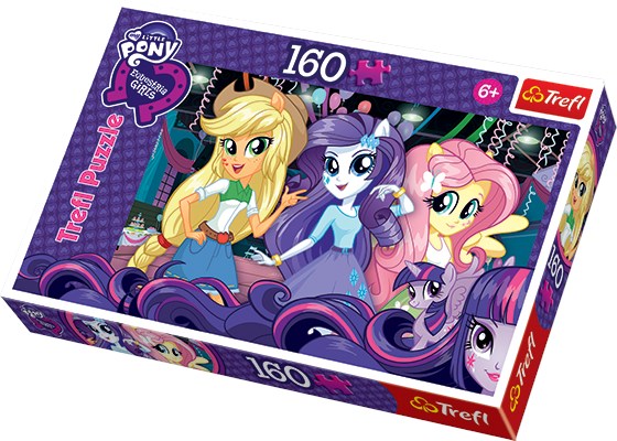 Trefl (15311) - "Equestria Girls" - 160 pieces puzzle