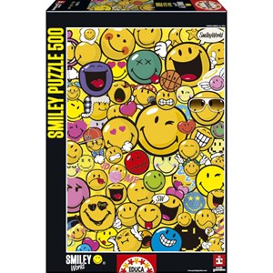 Educa (15966) - "Smiley World" - 500 pieces puzzle