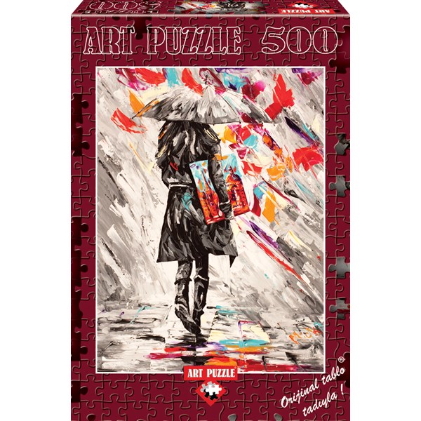 Art Puzzle (4165) - "Art Critic" - 500 pieces puzzle