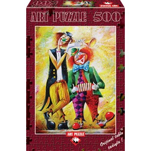 Art Puzzle (4182) - "The Funny Twain" - 500 pieces puzzle