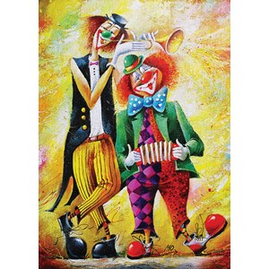 Art Puzzle (4182) - "The Funny Twain" - 500 pieces puzzle