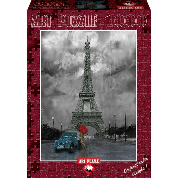 Art Puzzle (4390) - "Love in Paris" - 1000 pieces puzzle