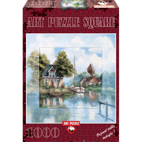 Art Puzzle (4393) - "Back Home" - 1000 pieces puzzle