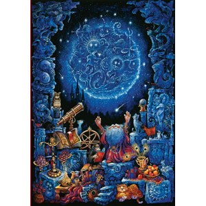 Art Puzzle (4325) - "Astrology Neon" - 1000 pieces puzzle