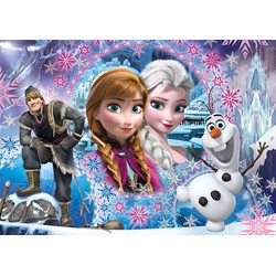 Clementoni (23662) - "Queen of Ice and Snow" - 104 pieces puzzle
