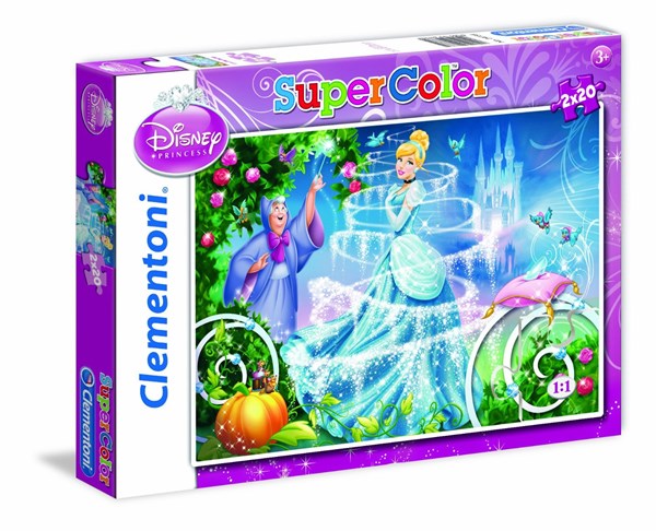 Clementoni (24733) - "Cinderella" - 20 pieces puzzle