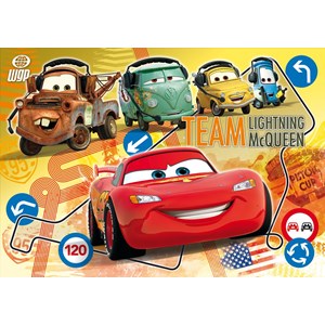Clementoni (26739) - "Cars" - 60 pieces puzzle