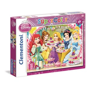 Clementoni (26911) - "Princess Royal Tea Party" - 60 pieces puzzle