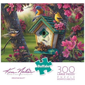 Buffalo Games (2537) - Kim Norlien: "Springtime Beauty" - 300 pieces puzzle