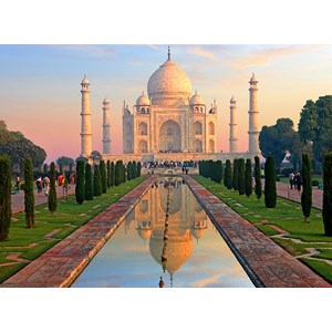 Ravensburger (14534) - "Taj Mahal" - 500 pieces puzzle