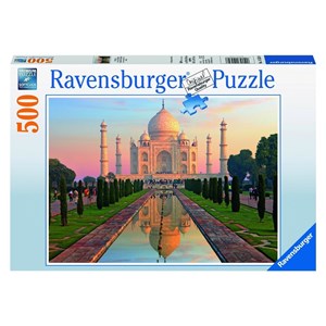Ravensburger (14534) - "Taj Mahal" - 500 pieces puzzle
