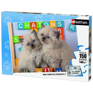 Nathan (86861) - "Cats" - 150 pieces puzzle