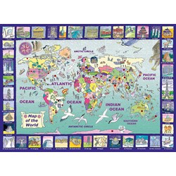 Ravensburger (13190) - "Looking at the World" - 300 pieces puzzle