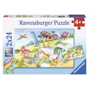 Ravensburger (09118) - "Dinos" - 24 pieces puzzle