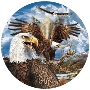 SunsOut (46591) - Steven Michael Gardner: "13 Eagles" - 1000 pieces puzzle