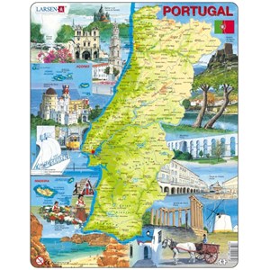 Larsen (K71-PT) - "Portugal - PT" - 64 pieces puzzle