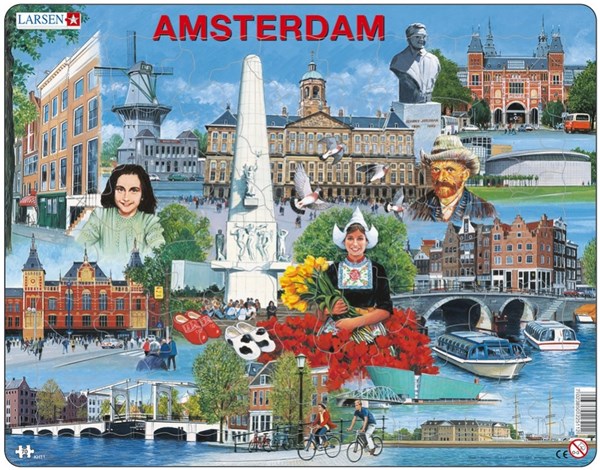 Larsen (KH11) - "Amsterdam Souvenir" - 70 pieces puzzle