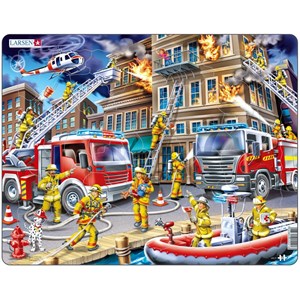 Larsen (US21) - "Firefighters" - 45 pieces puzzle