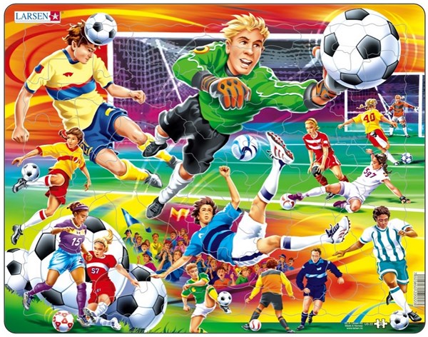 Larsen (US22) - "Football" - 65 pieces puzzle