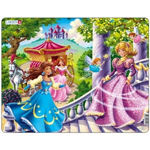Larsen (US10) - "Princesses" - 24 pieces puzzle