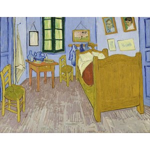 Piatnik (5338) - Vincent van Gogh: "Bedroom in Arles" - 1000 pieces puzzle