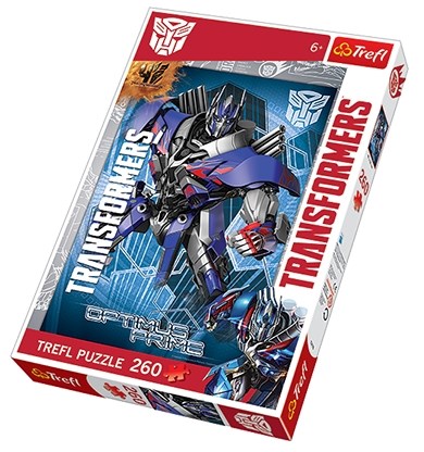 Trefl (13178) - Transformers, Optimus Prime - 260 pieces puzzle