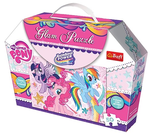 Trefl (14804) - "My Little Pony" - 50 pieces puzzle