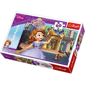 Trefl (17239) - "In front of the palace" - 60 pieces puzzle
