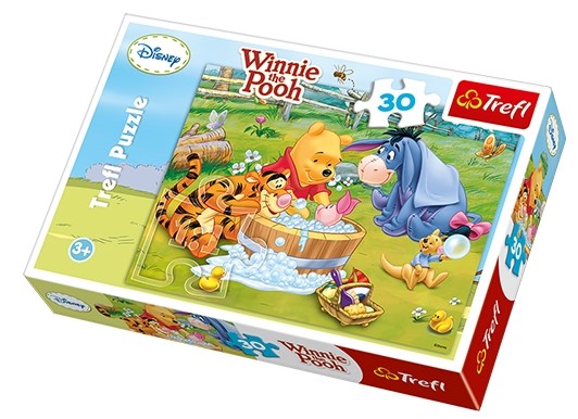 Trefl (18198) - "Winnie the Pooh" - 30 pieces puzzle