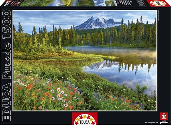 Educa (16309) - "Mount Rainier National Park" - 1500 pieces puzzle