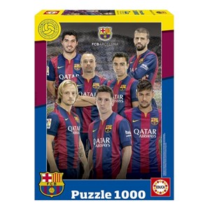 Educa (16300) - "Collage FC Barcelona 2014-2015" - 1000 pieces puzzle