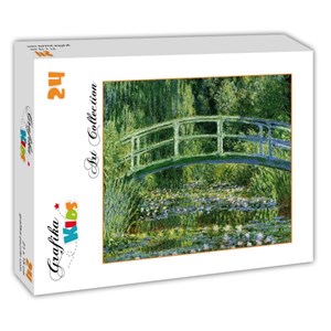 Grafika Kids (00093) - Claude Monet: "Water Lilies and the Japanese bridge, 1897-1899" - 24 pieces puzzle