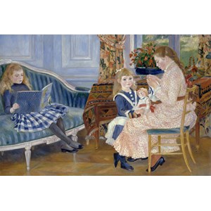 Grafika Kids (00184) - Pierre-Auguste Renoir: "Children's Afternoon at Wargemont, 1884" - 100 pieces puzzle