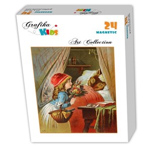 Grafika Kids (00239) - Carl Offterdinger: "Little Red Riding Hood" - 24 pieces puzzle