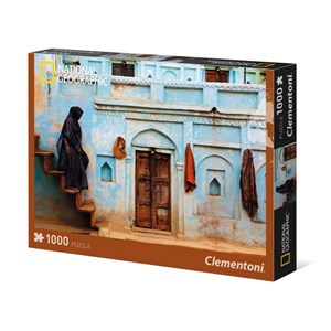 Clementoni (39311) - "Pastel Facade" - 1000 pieces puzzle