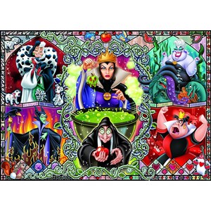 Nathan (87597) - "Disney Witch" - 1000 pieces puzzle