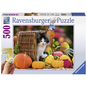 Ravensburger (13603) - "Kitten" - 500 pieces puzzle
