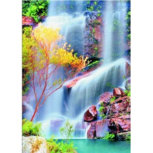 Gold Puzzle (60034) - "Waterfall" - 1000 pieces puzzle