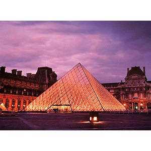 Tomax Puzzles (50-012) - "Louvre Pyramid, Paris" - 500 pieces puzzle