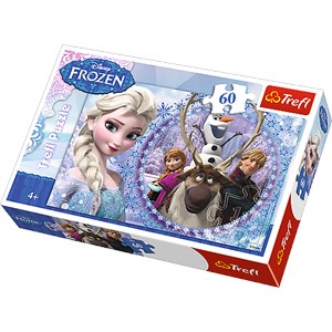 Trefl (17275) - "Disney Frozen" - 60 pieces puzzle