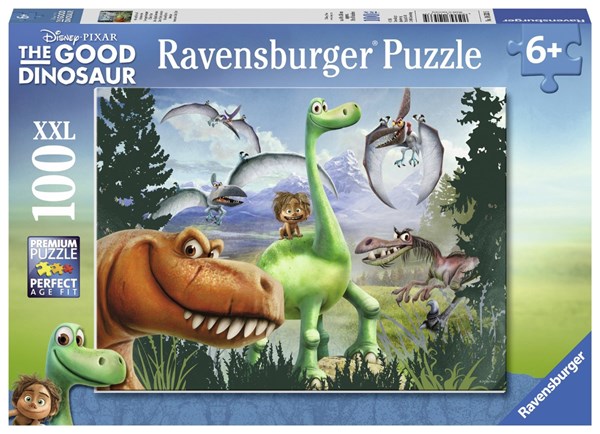 Ravensburger (10533) - "The Good Dinosaur" - 100 pieces puzzle