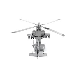 Metal Earth (Metal-Earth-MMS083) - "Apache AH-64" - 20 pieces puzzle