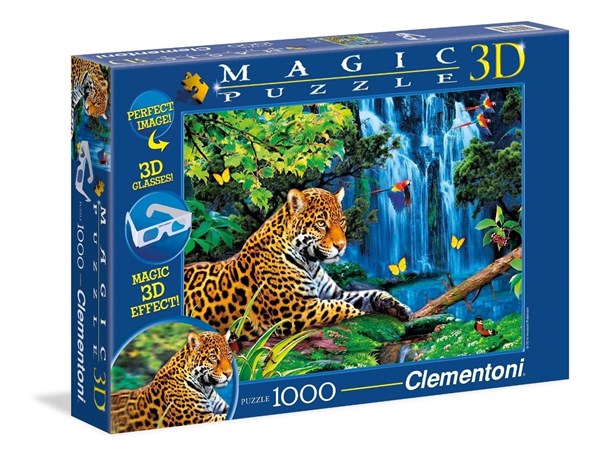 Onderhandelen trommel naaien Clementoni (39284) - Howard Robinson: "Jaguar" - 1000 pieces puzzle