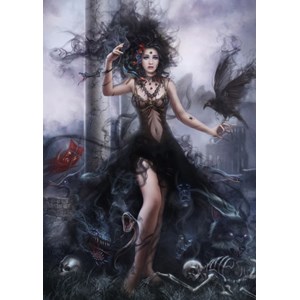 Grafika (T-00013) - Cris Ortega: "Shadowness" - 1000 pieces puzzle