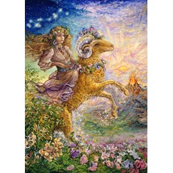 Grafika (T-00031) - Josephine Wall: "Zodiac Sign, Aries" - 1000 pieces puzzle