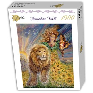 Grafika (T-00035) - Josephine Wall: "Zodiac Sign, Leo" - 1000 pieces puzzle