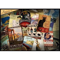 Grafika (T-00041) - "Vintage Poster" - 1000 pieces puzzle