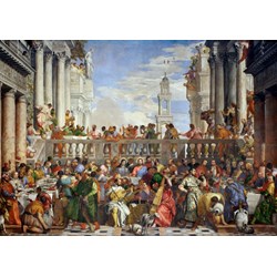 Grafika (T-00074) - Paolo Veronese: "The Wedding at Cana, 1563" - 1000 pieces puzzle