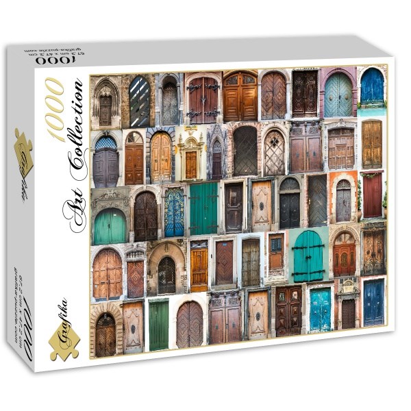 Grafika (01139) - "Doors" - 1000 pieces puzzle