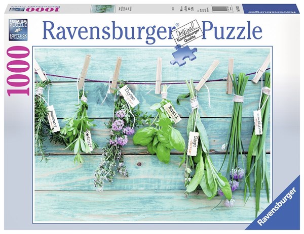 Ravensburger (19612) - "Herb Garden" - 1000 pieces puzzle